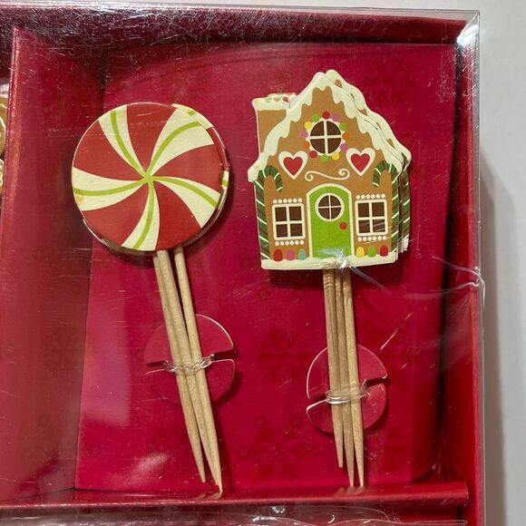 Gingerbread Cupcake Wrap Kit with Liners, Wraps and Toppers set of 48 NWT - Picture 5 of 7